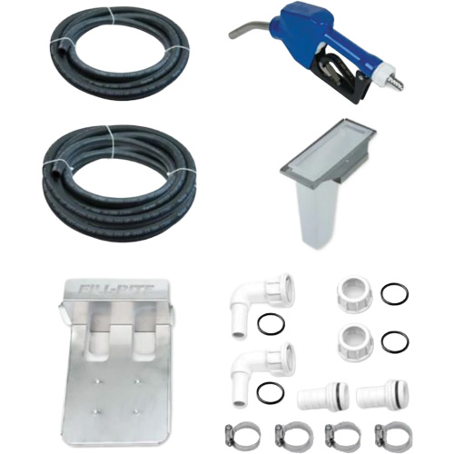 Pompe de transfert de fluide d'&eacute;chappement diesel (DEF) 115 V CA avec support pour cuve GRV et pistolet TGS INDUSTRIEL