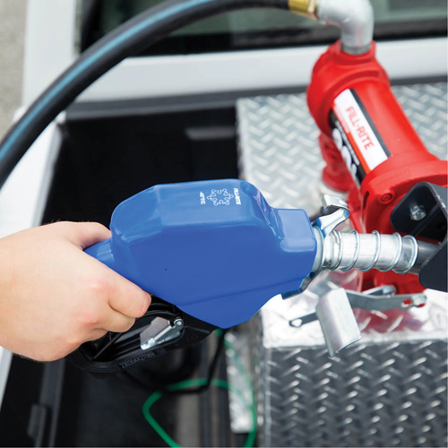 Blue Cold Weather Automatic Diesel Spout Nozzle TGS INDUSTRIEL