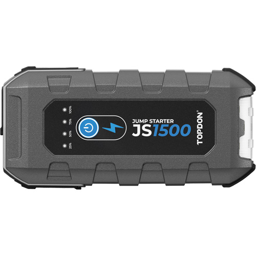 D&eacute;marreur d'appoint, survolteur, banque d'alimentation et lampe de poche JumpSurge1500 TGS INDUSTRIEL