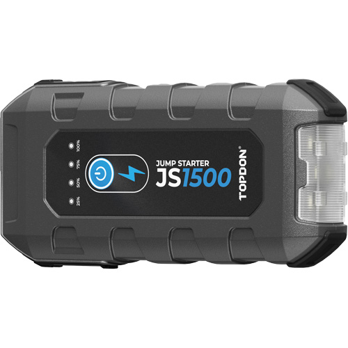 D&eacute;marreur d'appoint, survolteur, banque d'alimentation et lampe de poche JumpSurge1500 TGS INDUSTRIEL