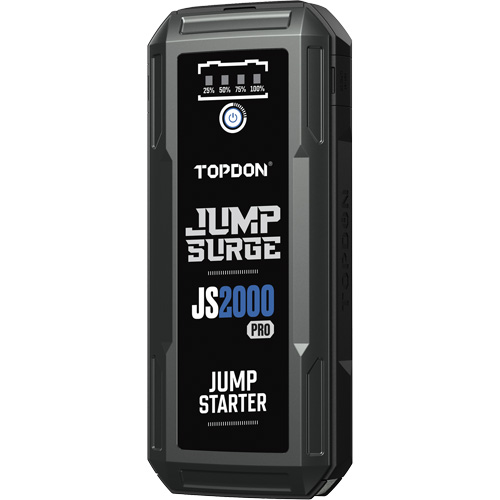 JumpSurge2000Pro 2500 Peak Amp Battery Jump Starter, Power Bank & Flashlight TGS INDUSTRIEL