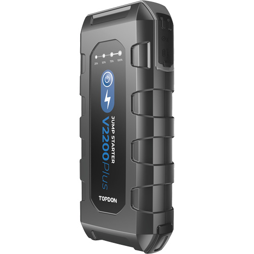 V2200Plus 2-en-1: d&eacute;marreur de secours 2200 A de pointe, testeur de batterie et de syst&egrave;me TGS INDUSTRIEL
