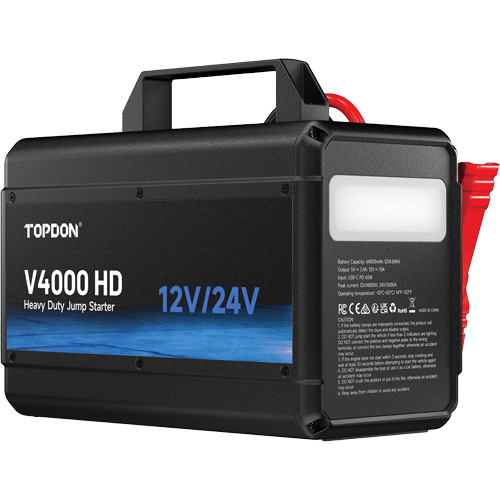 V4000 HD 12V/24V 4000A Jump Starter TGS INDUSTRIEL