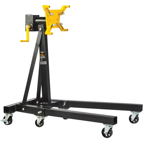 Support pour moteur pliant avec t&ecirc;te pivotante avec capacit&eacute; de 1250 lb, 42-3/4" h TGS INDUSTRIEL