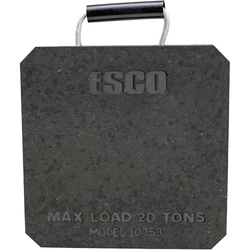 Plaque de support de v&eacute;rin d'une capacit&eacute; de 20 tonnes TGS INDUSTRIEL