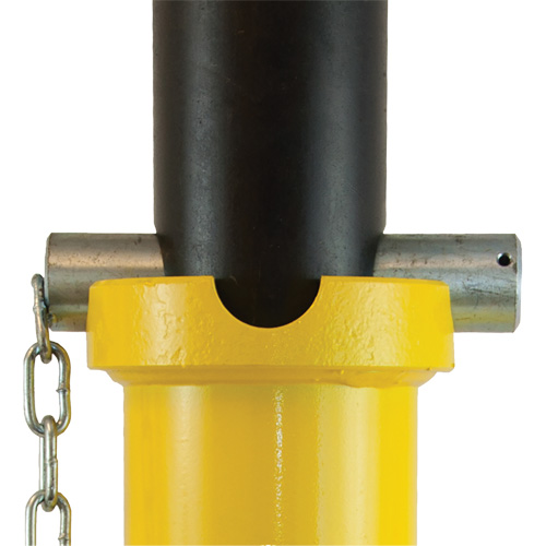 Support de v&eacute;rin &agrave; goupille, Tige verrouillable, Capacit&eacute; de 25 tonnes, 15-3/4" - 26-3/4" h TGS INDUSTRIEL
