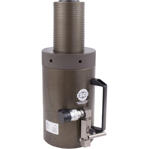 Cric de s&eacute;curit&eacute;, Col verrouillable, Capacit&eacute; de 100 tonnes, 13-37/100" - 19-3/5" h TGS INDUSTRIEL