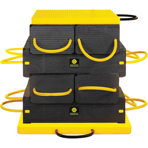 Ensemble de syst&egrave;me de sout&egrave;nement en composite CribLok 10 mcx TGS INDUSTRIEL