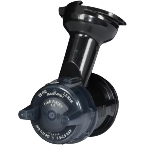 Performance Gravity Fine Finish Atomizing Head - Clear TGS INDUSTRIEL