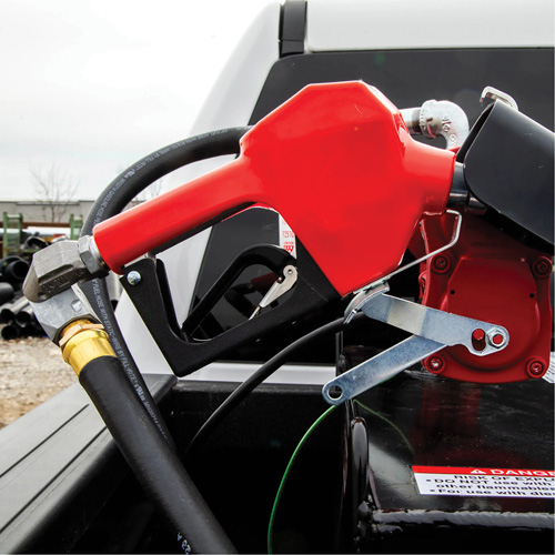 Pistolet de distribution automatique rouge pour essence TGS INDUSTRIEL