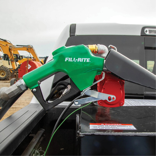 Green Automatic Diesel Spout Nozzle TGS INDUSTRIEL