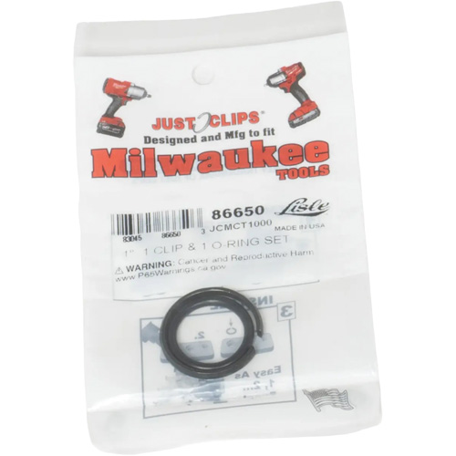 Jeu de clip et joint torique de 1 po pour Milwaukee TGS INDUSTRIEL