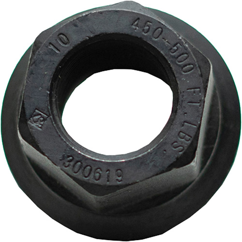 &eacute;crous &agrave; jupe enduits de graphite pour roues &agrave; moyeu-guide 10 mcx TGS INDUSTRIEL