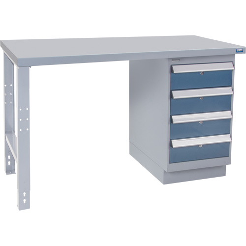 Industrial Duty Workbench, 36" W x 72" D x 34" H, 1000 lbs. Capacity TGS INDUSTRIEL