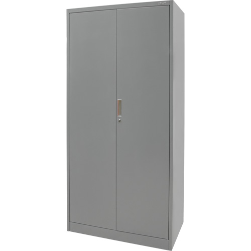 Combination Storage Cabinet, 36" W x 18" D x 72" H, Grey TGS INDUSTRIEL