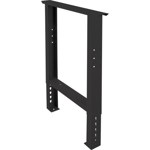 Pattes d'&eacute;tabli pour service industriel, Acier, 24" p x 34" h, Simple TGS INDUSTRIEL