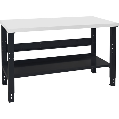 Industrial Duty Workbench, 60" W x 24" D x 34" H, 1000 lbs. Capacity TGS INDUSTRIEL