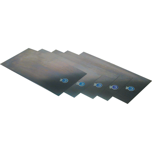 Rouleaux & feuilles de cales minces, &eacute;paisseur de 0,009", Acier TGS INDUSTRIEL