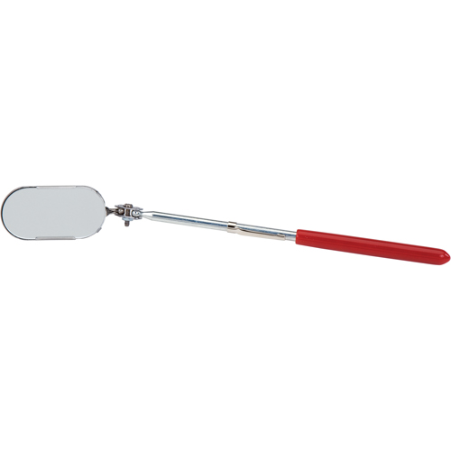 Inspection Mirror, Oval, 2" L x 1" W, Non Telescopic TGS INDUSTRIEL