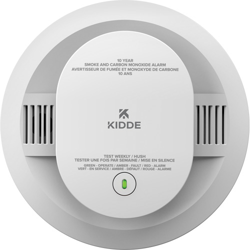 Combination Smoke & Carbon Monoxide Alarm, Battery Operated TGS INDUSTRIEL