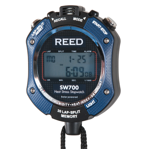 Heat Stress Stop Watch, Digital, Water Resistant TGS INDUSTRIEL