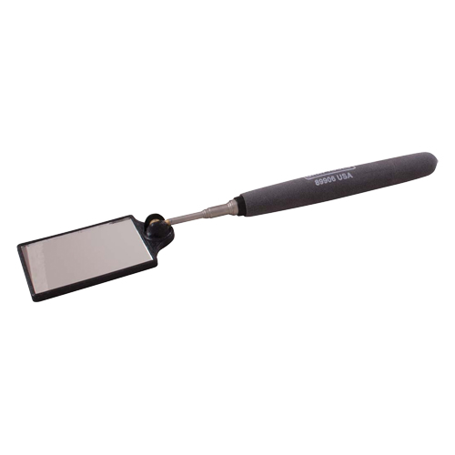 Inspection Mirror, Rectangular, 2-1/2" L x 1-3/4" W, Telescopic TGS INDUSTRIEL