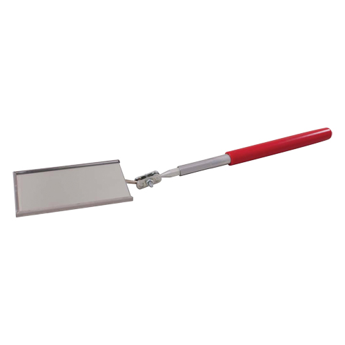 Inspection Mirror, Rectangular, 3-1/2" L x 3-1/2" W, Non Telescopic TGS INDUSTRIEL