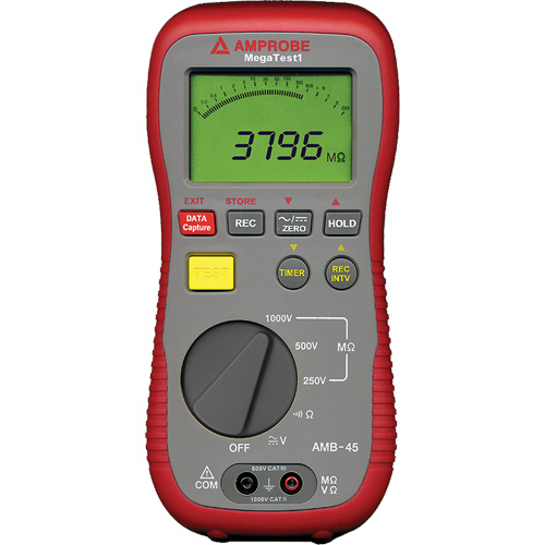 M&eacute;gohmm&egrave;tre num&eacute;rique AMB-45 TGS INDUSTRIEL