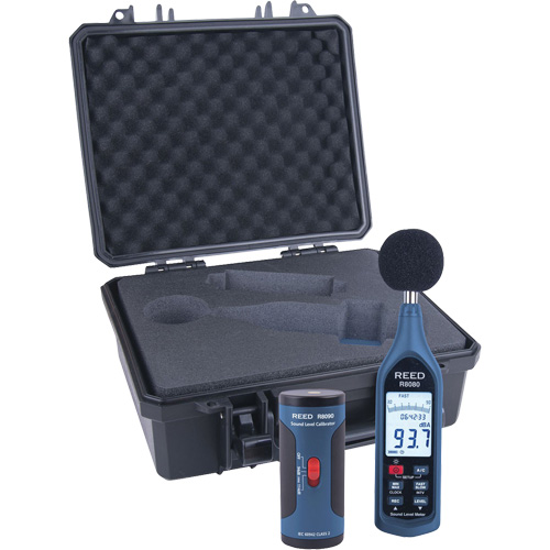 Data Logging Sound Level Meter and Calibrator Kit TGS INDUSTRIEL