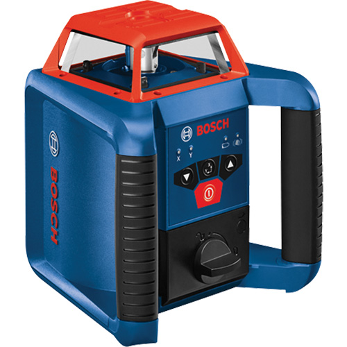 Revolve2000 Self-Leveling Horizontal Rotary Laser Kit, 2000' (609.6 m), 670 Nm TGS INDUSTRIEL