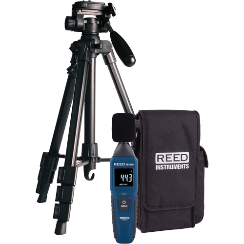 R1620 Smart Series Sound Level Meter with Tripod, 30 - 130 dB Measuring Range TGS INDUSTRIEL