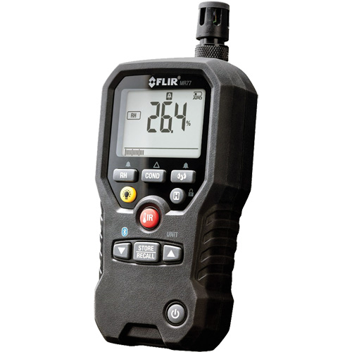 MR77 5-in-1 Moisture Meter with METERLiNK&reg;, 0 - 99% Moisture Range, -4°- 392° F ( -20° - 200° C ) Temperature Range TGS INDUSTRIEL