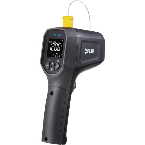 TG56-2 IR Thermometer with Type K Thermocouple, -22°- 2372° F ( -30° - 1300° C ), 30:1, Adjustable Emmissivity TGS INDUSTRIEL
