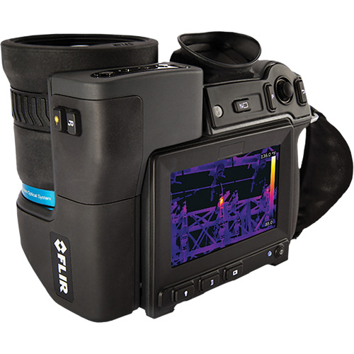 Cam&eacute;ra d'imagerie thermique T1010 HD avec objectif de 12°, 800 x 480 pixels, -40° - 650°C (-40° - 1202°F), 25 mK TGS INDUSTRIEL