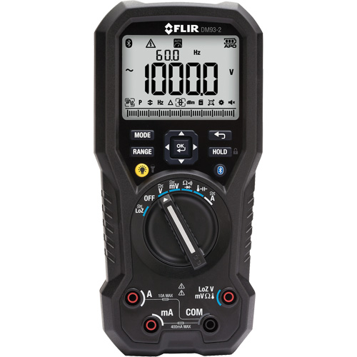 Industrial Digital Multimeter with METERLiNK&reg;, AC/DC Voltage, AC/DC Current TGS INDUSTRIEL