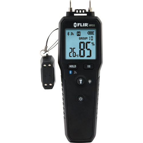 Hygrom&egrave;tre &agrave; &eacute;pingle avec Bluetooth, Gamme d'humidit&eacute; 1 - 99% TGS INDUSTRIEL