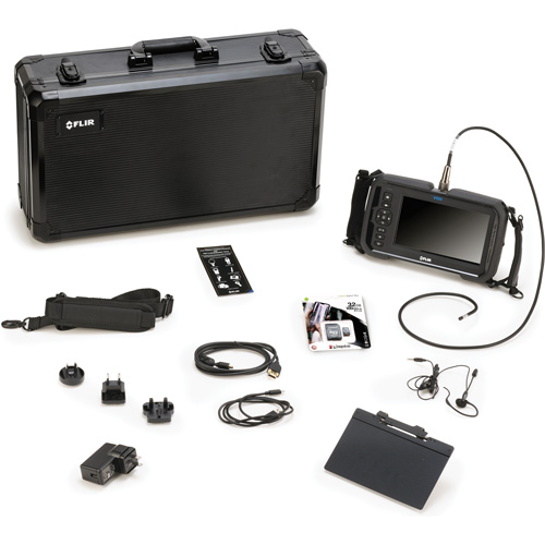 General Purpose Videoscope Kit with 5.5 mm × 1 m Long Camera Probe, 7" Display, 1024 x 600 pixels TGS INDUSTRIEL