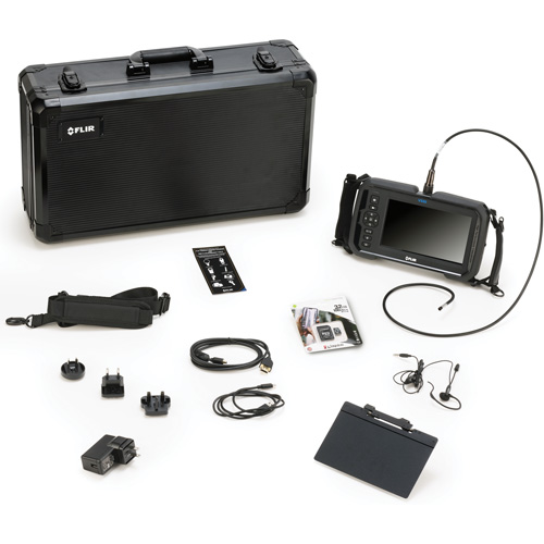 Videoscope Kit with HD 5.5 mm × 1 m Long Camera Probe, 7" Display, 1024 x 600 pixels TGS INDUSTRIEL