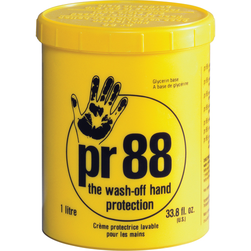 Cr&egrave;me protectrice pour la peau PR88 - La protection pour les mains, Pot, 1000 ml TGS INDUSTRIEL