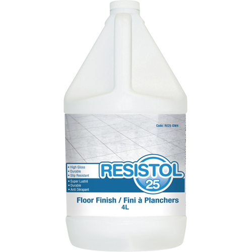 Finis pour planchers Resistol 25, 4 L, Cruche TGS INDUSTRIEL