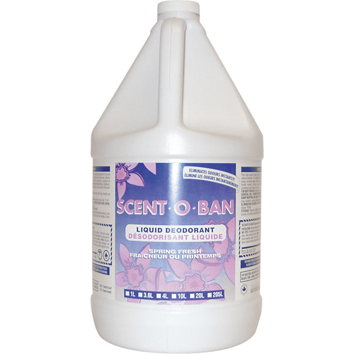 D&eacute;SODORISANT SCENT-O-BAN, Fraîcheur du printemps, Liquide TGS INDUSTRIEL