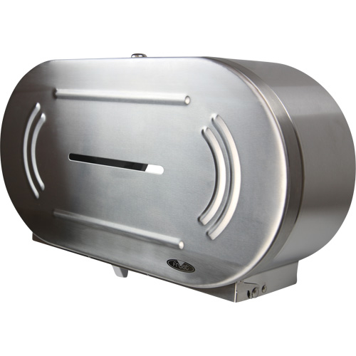 Twin Jumbo Toilet Paper Dispenser, Multiple Roll Capacity TGS INDUSTRIEL