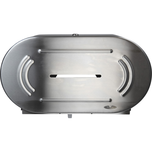 Twin Jumbo Toilet Paper Dispenser, Multiple Roll Capacity TGS INDUSTRIEL