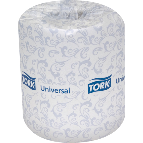 Papier hygi&eacute;nique universel, 2 Pli, 500 Feuilles/Rouleu, Longueur 156,25', Blanc TGS INDUSTRIEL