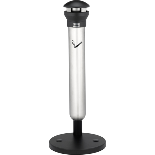 Solutions pour la gestion des m&eacute;gots de cigarettes Infinity, Sur pied, M&eacute;tal, Capacit&eacute; 1,33 gal./1,33 gal. US, Hauteur 39" TGS INDUSTRIEL