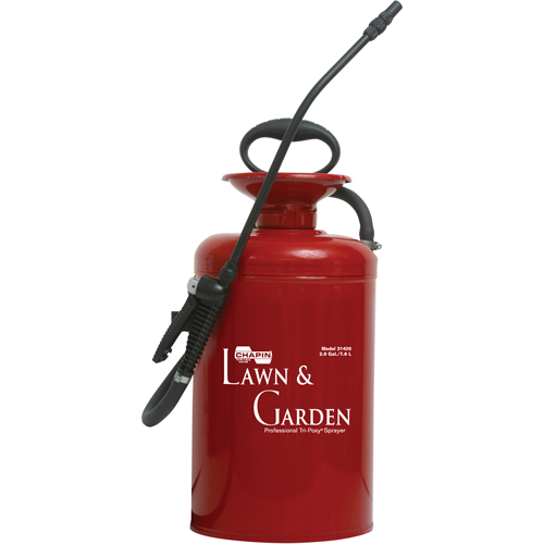 Lawn & Garden Series Tri-Poxy Sprayer, 2 gal. (7.6 L), Steel, 12" Wand TGS INDUSTRIEL