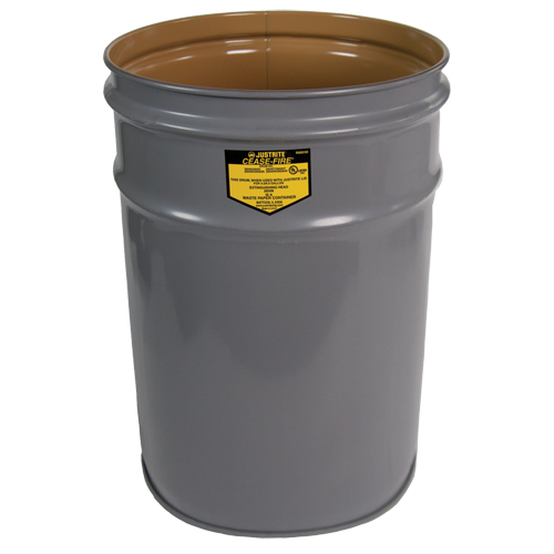 Baril de cendrier gris Cease-Fire TGS INDUSTRIEL