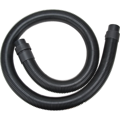 Tuyau souple de 7' pour r&eacute;servoir nervur&eacute; pour aspirateurs industriels en acier inoxydable pour d&eacute;chets secs/humides TGS INDUSTRIEL