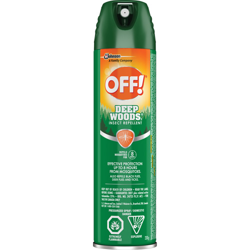 Insectifuge Off! R&eacute;gions sauvages, DEET &agrave; 25 %, A&eacute;rosol, 230 g TGS INDUSTRIEL