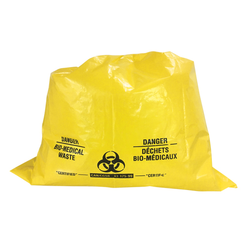 Sure-Guard Bio-Medical Waste Liners, Bio-Hazard, 29" L x 21-1/2" W, 2 mil TGS INDUSTRIEL